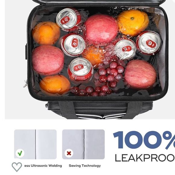 Real oil Soft Cooler bag holds 35+ cans.  Great for beach, hunting or lake day - Picture 4 of 14